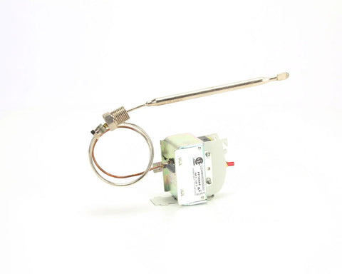 High Limit Switch For Commercial Fryers LCHMO5030 PP10084 OEM Replacement Part visible with metal coil and long probe.
