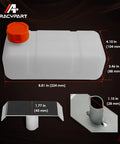 Oiler Kit For Chainsaw Milling Attachments with 1.5L tank and dimensions shown for easy install and universal fit.