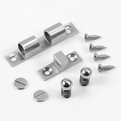 Touch Latch For Cabinets And Doors With Spring Ball Copper Buckle Keeps Your Space Quiet No More Slams Great For Kitchen Bedroom