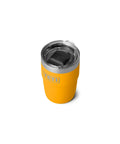 Pro Move 8 Oz Stackable Cup with Beekeeper Thread Fits Your Daily Grind like a Glove designed for the home barista in vibrant yellow.