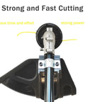 Gas String Trimmer Attachment With Tool Set For Curved And Straight Shaft Trimmers, Easy Install, durable head close-up