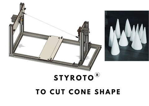Kickass Eps Styrofoam Cutting Machine For Crafting Sick Revolved Shapes Like Cylinders Cones Balls Pillars Snowmen And Bells With Hella Precise Stepper Motor Speed Adjustment