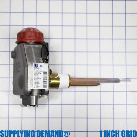Gas Control Thermostat for Water Heater LP Propane Replacement Valve with AP16313 Pilot Adapter Included for Easy Install and Precise Temperature Control Fits Most Units on a 1-inch grid.