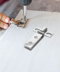 Stainless Steel Shower Door Pivot Hinge With Double Hole Design In 304 Bright Finish Glass Door Hardware installation