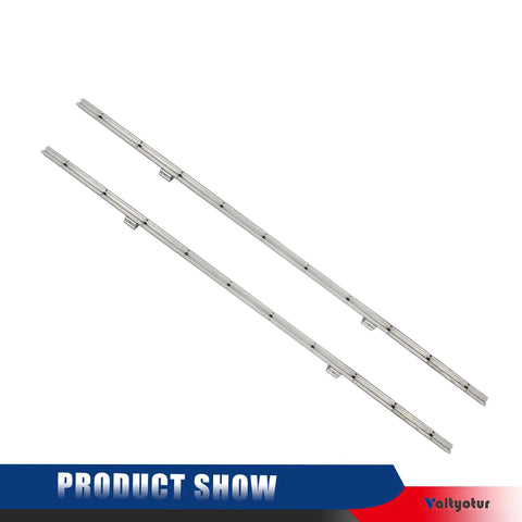 Two Piece 1500Mm Linear Guide Rail Set With Four Carriage Blocks For CNC Equipment Smooth Glide SBR12UU Sliders High Strength Carbon Steel Rails