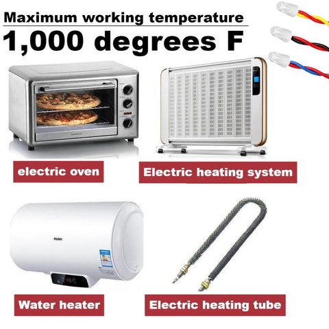 Ceramic wire connectors, 30-pack small high-temperature screw caps for 18-8 AWG wires, Amazon brand
