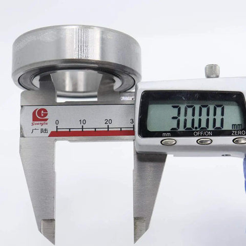 30X52X15 Mm Double Rubber Sealed Ball Bearing 305215 Non Standard Chrome Steel Build Workhorse Grade Single Row Design Built Like A Tank For Heavy Loads And Zero Vibration 1Pc