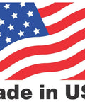 Gate Wall Protector For Indoor Safety Gates, Heavy Duty Bottom Spindle Guard, Made in USA label in red, white, and blue colors