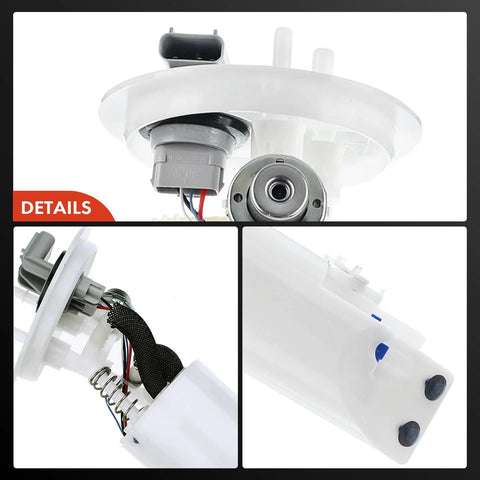 Electric Fuel Pump Module Assembly With Sending Unit For Chrysler Town And Country Dodge Grand Caravan Plymouth Voyager 1996 2000 2.4L 3.0L 3.3L 3.8L Replace E7094M close-up view