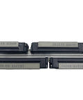 Top view of Smooth Slick Linear Guide Block With Carriage For SRS9XN SRS9 Rails, showing detailed inscriptions and rail design