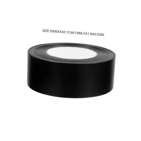 Heavy Duty Leak Stop Tape Outdoor Sealing Tape Double Sided Waterproof For Water Pipes Extra Wide Patch Kit roll, black color