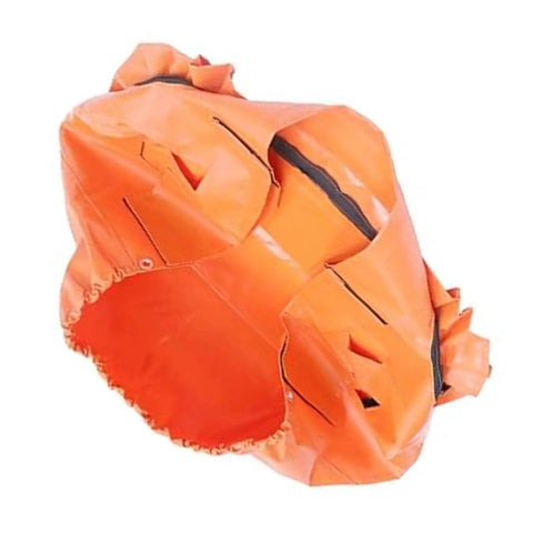 Heavy Duty Control Box Cover 70010662 Platform Control Cover Replacement For Jlg Boom Lift Prior To 2015c in bright orange material.