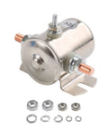 Beefy 200A 12V Three Terminal Solenoid Relay For Golf Carts And Heavy Duty Winches, Marine Ready SPST 12VDC, Zinc Plated Housing, Pro Grade Switch For Auto, ATV, Boat Projects With Smooth Power Switching, with mounting hardware