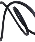 Kickass Performance Stump Grinder Engine Drive Belt 716119 Polychain Replacement For Super JR 1625 1631 1635, industrial black rubber belt.