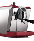 Oscar II Pour Over Espresso Machine Red For Home And Office Use With Stainless Steel Build Compact 30 Cm Footprint Boss Level Coffee Maker