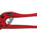 Heavy Duty PVC Pipe Cutter For Up To 2-1/2 Inch OD With Grippy Handle In Durable Gray Finish For Quick Clean Cuts On Home Plumbing