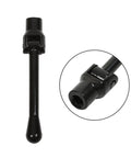 Badass 2 Inch Mill Vise Featuring A Smooth 360 Degree Swivel Base Built Tough As Nails Using Premium Cast Iron Construction For Shop Floor Clamping Tasks, showing a black handle and swivel joint.