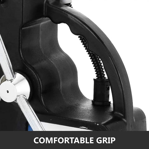 Comfortable grip design on the Ditch heavy lifting with this beastly 11 Piece Electric Magnetic Drill Press for easy handling.