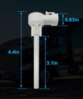 Coolant Level Sensor for Heavy Duty Trucks KZ359001 57759511 dimensions shown, fits Peterbilt 579 Kenworth T680 T880