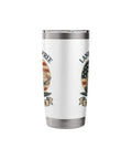 Patriotic American Flag Sailboat Insulated Tumbler Stainless Steel Travel Cup That Keeps Drinks Hot Or Cold Red, White, and Blue
