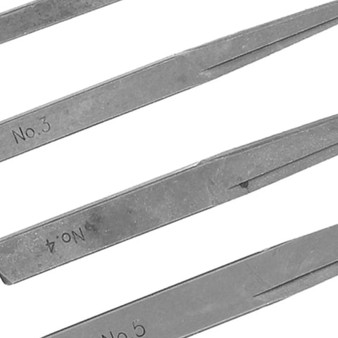 Premium 5 Pc Set Square Easy Out Bolt Extractors For Effortless Removal Of Stripped Screws And Broken Studs No.3 and No.4 steel extractors