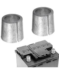 Heavy Duty Battery Terminal Connectors For Top Post Cars Positive And Negative Cable Clamps Galvanized Steel on battery.