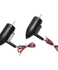 Beefy Underwater Thruster Pair 5 to 12V With 13000 RPM Brushed 390 Motors featuring compact black design for RC submarines and drones
