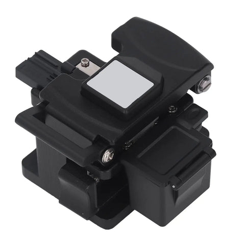 High Precision Fiber Optic Cleaver With 0.5 Degree Cutting Angle And 20000 Cut Blade Life For 0.25 Mm And 0.9Mm Cables shown from the top.