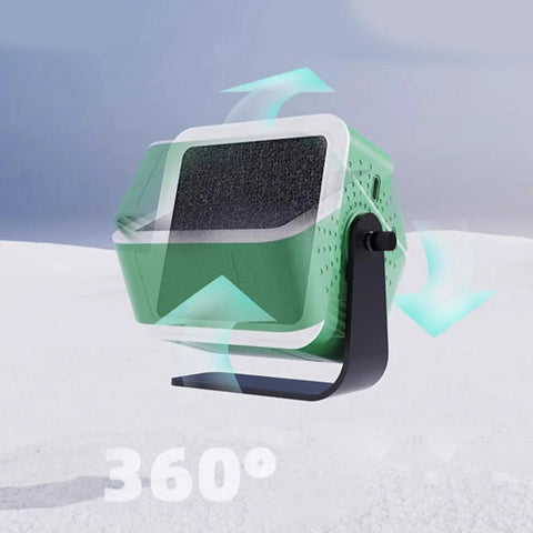 Compact Rechargeable Solder Fume Extractor And Mini Solder Fan With Bright Led Spotlight Hella Smooth Operation For Phone Circuit Fixes No Sweat Portable Smoke Absorber, 360-degree airflow, green color, modern design.