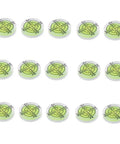 15 Pack 32mm Round for spirit Level for acrylic Bubble Gauge Precision with green liquid and black markings.