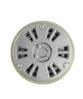 Top view of Magnetic Powder Brake FZ50A1 5Kg Single Axis Beefy Alloy Frame with vented design for heat dissipation.