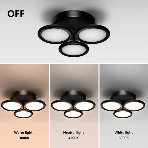 Modern Black Wall Sconce With No Fuss Pull Chain Globe Glass Shade Wall Light Fixture For Bedroom Living Room Hallway Bathroom And Staircase Minimalist Wall Mounted Lamp With Sleek Metal Body shown in off, warm, neutral, and white light settings.