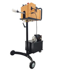 Pro Grade Brake Disc And Drum Lathe For Quick On Vehicle Repairs, Handles Up To 450mm Discs, no disassembly needed, easy tool with wheels.