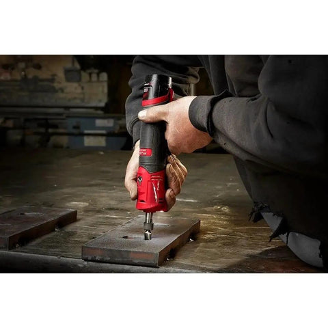 Pro Grade Cordless Die Grinder Featuring Quarter Inch Straight Shaft With 3 Speed Rpm Control Slick Brushless Motor Beast Mode Power Perfect For Metal Finishing Wood Crafting And Precision Deburring On Daily Jobsite Projects