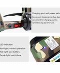 Solid Heavy Lifter Portable Electric Strapping Machine With 3000 Mah Battery Automatic Handheld Plastic Strap Welder showing charging port and LED indicators.