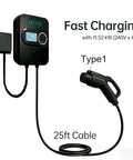 Home Ready Level 2 EV Charger Bringing Forty Eight Amps Straight To Your Driveway J1772 Electric Vehicle Charging Station with 25ft Cable.