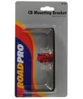 Adjustable Universal Mounting Bracket For CB Radio, Ham Radio, Scanners And More in packaging, 3 piece kit, 6 to 10 inches