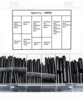 Slotted Spring Dowel Pin Assortment Kit 450 Pieces With Plastic Storage Case For Automotive Mechanical Workshop And Repairs Pro Grade Durable Spring Steel Pins For Cogs Gears Wheels And Precise Alignment Must Have