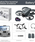 Mini RC Drone With Camera For Easy Night Flying, Durable ABS Body, Full Guard Propellers, LED Lights, Obstacle Avoidance