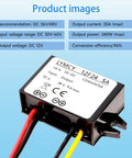 12V To 24V Boost Converter Waterproof IP68 Module, 5A 120W Step Up Power Supply For Car Truck Boat RV Van, Outdoor Durable Voltage Transformer Built To Survive Tough Outdoor Conditions With High Efficiency
