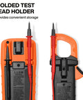 Digital Multimeter And Clamp Meter Kit With Auto Ranging TRMS Voltage Tester for 1000V AC DC magnetic hanger with molded test lead holder