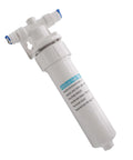 Under Sink Inline Water Filter Kit With Carbon Block Cartridge For Instant Hot Or Pure Water Dispensers Anti Scale Taste Enhancer 1 GPM