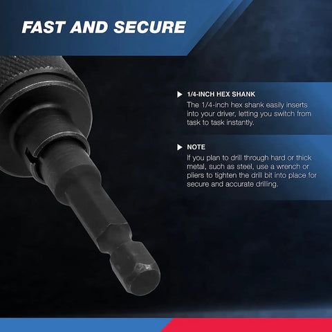 Keyless Drill Chuck Converter For Impact Drivers Turns Cordless Screwdrivers Into Power Drills In Seconds One Quarter Inch Hex Shank No Keys Needed For Round Shank Drill Bits Easy Install