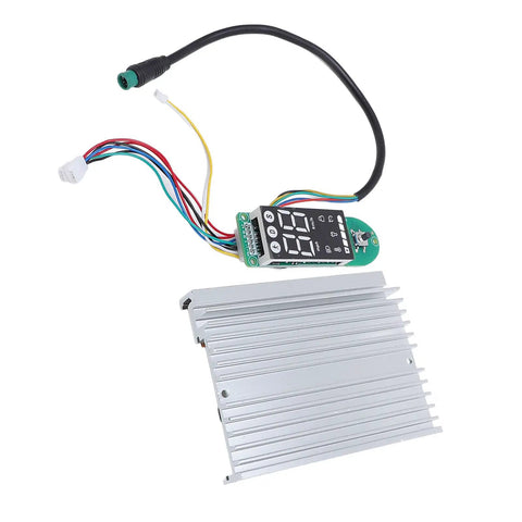 Plug And Play Electric Scooter Controller Kit For This Model Replacement Parts With 36V 350W Motor Clear Speed And Battery Display