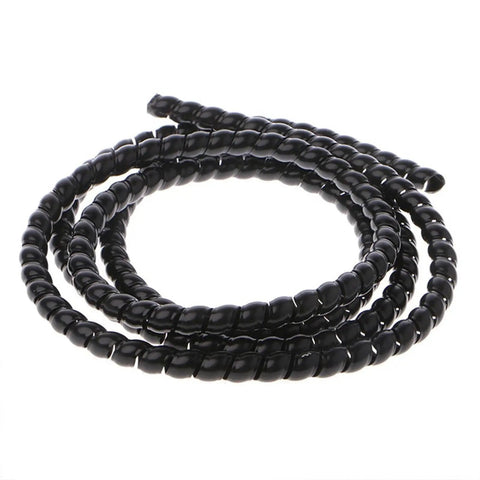 Spiral Cable Management Sleeve 2M For 8Mm 10Mm 14Mm Wires Blue Multi Color Wrap With 10Mm Inside Diameter Keeps Cables Neat and Safe