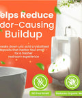 Commercial Grade Urinal Drain Cleaner Descaler and Deodorizer for Restrooms, breaks down urine scale and calcium deposits, helps reduce odor-causing buildup.