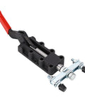 Heavy Duty 50mm Stroke Double Headed Push Pull Toggle Clamp For Welding Fixtures with nodular cast iron base and ribbed handle