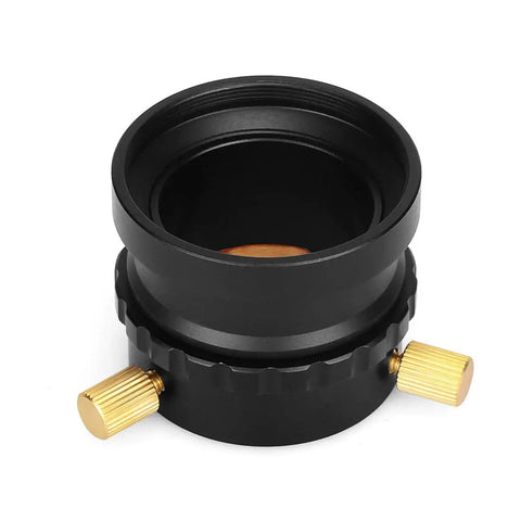 1.25 Inch Focuser Adapter For Reflector Telescopes M42x0.75 Thread All Metal Eyepiece Adapter With Three Locking Screws Built Tough Aluminum Construction For 1.25 Inch Accessories And Eyepieces.