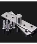 Heavy Duty Stainless Steel Pivot Hinges Set Of Ten Rock Solid Invisible Door And Cabinet Hardware with screws