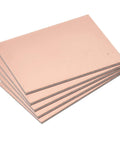 Stack of Copper Clad PCB Boards 70mm By 50mm By 1.5mm FR4 Glass Fiber Single Sided Prototyping Pack Of 10 For Circuit Projects And Model Train Test